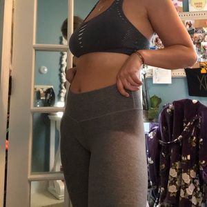 Lululemon Gray Full Length Workout Leggings
